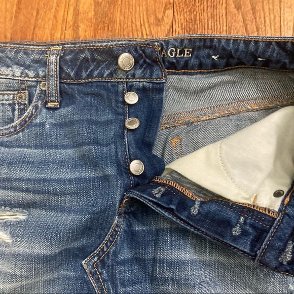 American Eagle Denim Mini Skirt - Picture 3 of 9